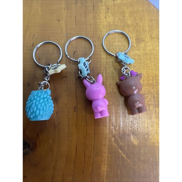 Lot of 3 Best Friend set  Woodland Animals charm and‎ BFF charm. - Picture 5 of 8